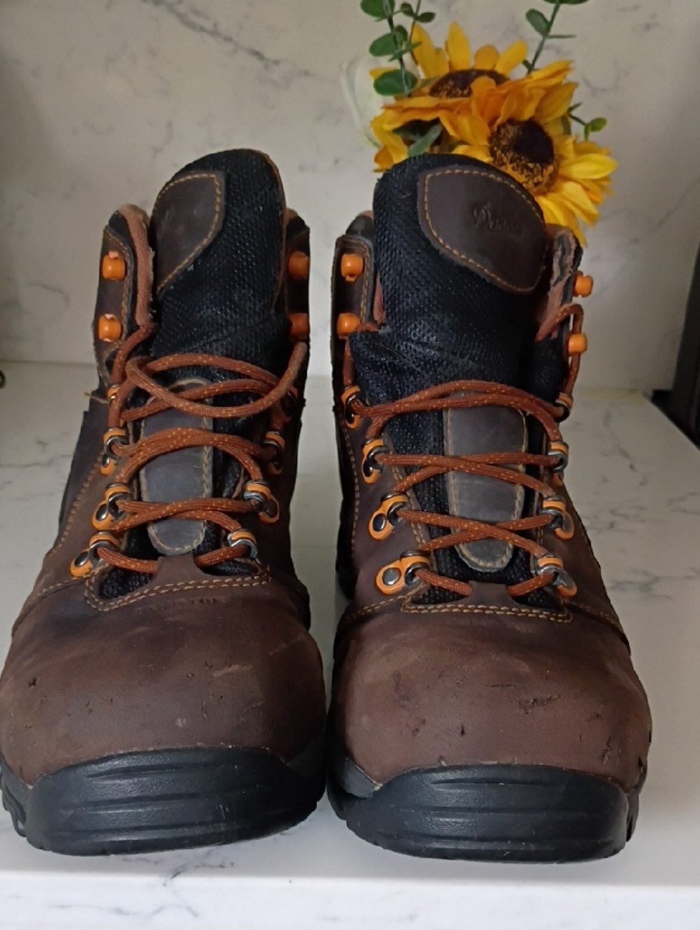 Danner Men's Brown Leather Waterproof Work Boot